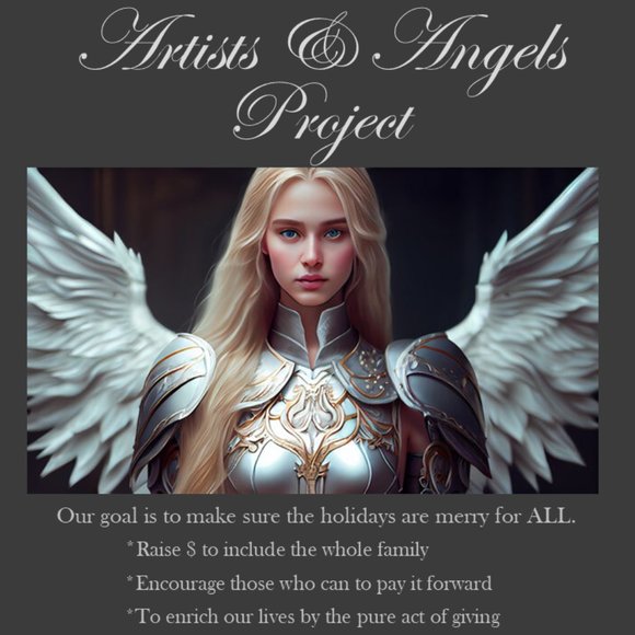 Artist & Angels Project Pink Snow Girl Earrings - Picture 2 of 5